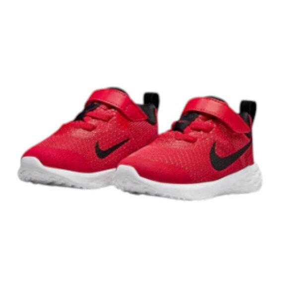 Nike Revolution 6 Little Kids' Child Shoes Size 5C NEW‎ Red/Black DD1094-607 - Picture 2 of 8